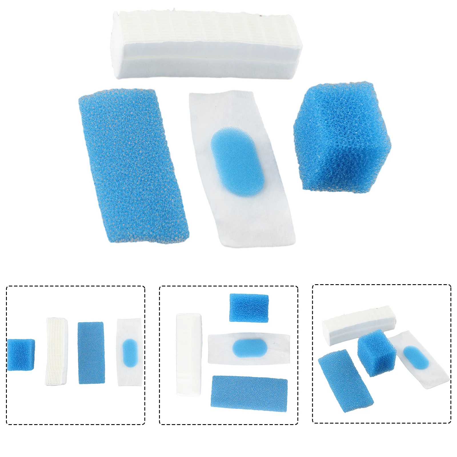 Получите набор сменных фильтров из 5 шт./компл. для Thomas 787203 TWIN Genius Aquafilter TT T2