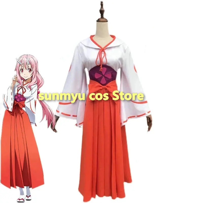 

Shuna Cosplay Costume Anime That Time I Got Reincarnated as a Slime Tensei Shitara Suraimu Datta Ken Cosplay Shuna Kimino