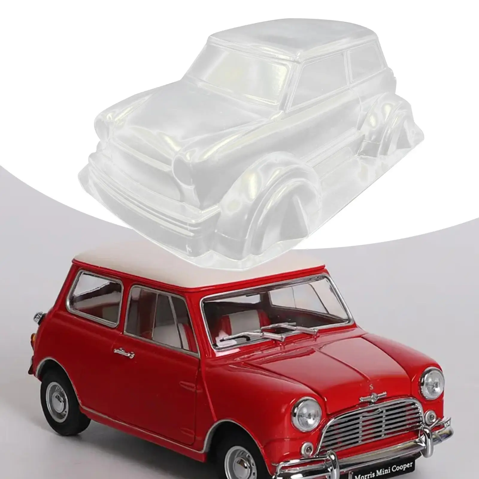 

RC Car Body Transparent RC Drifting Car Body 1/18 RC Crawler Body for RC Car Accessories Spare Parts Replacement Upgrade