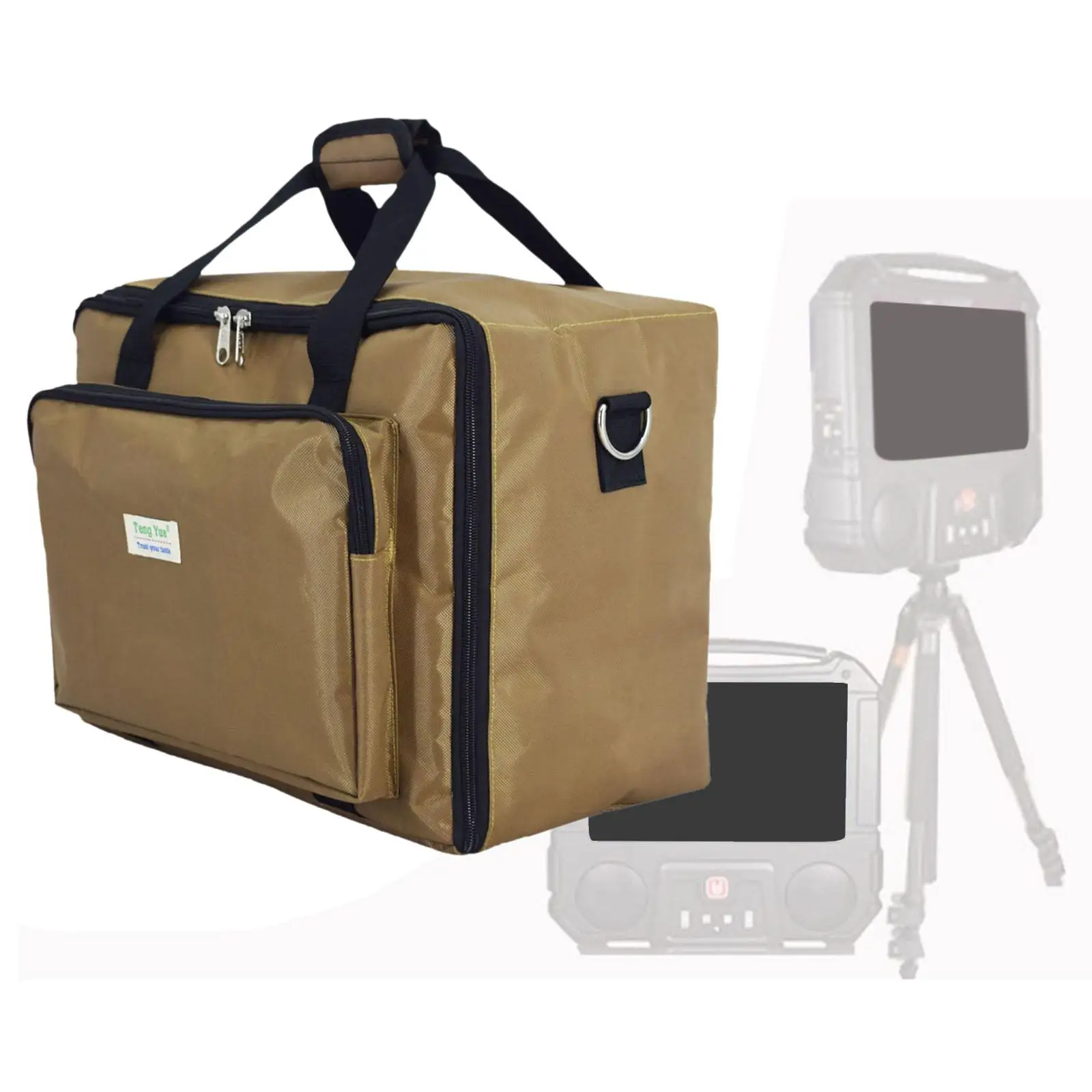 

Portable Carry Bag Storage Tote Adjustable Shoulder Strap Organizer Container Tool Travel Case for Most Standard Sewing Machine
