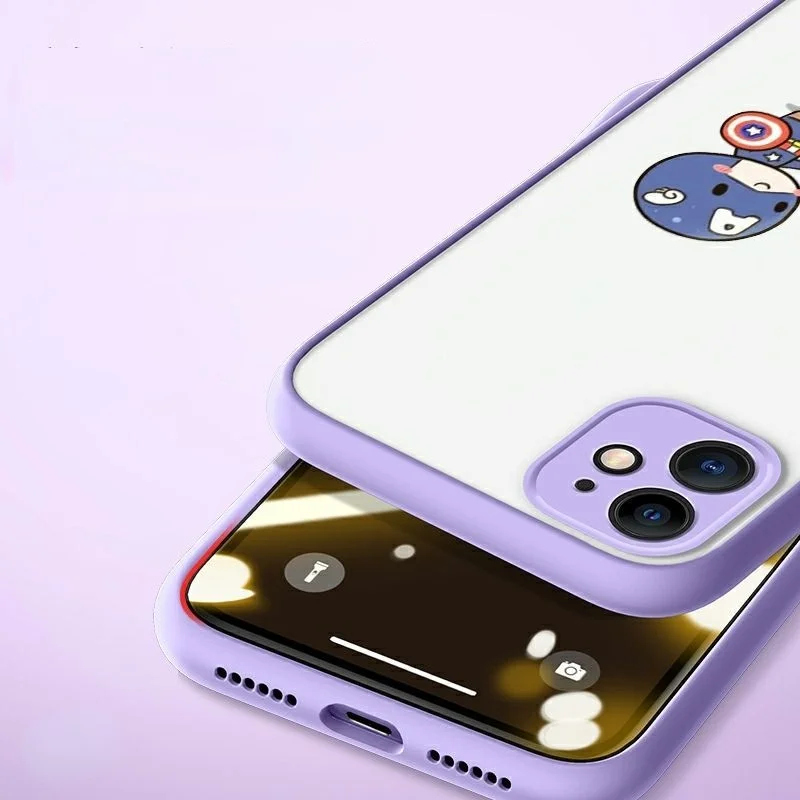 Защитный чехол для Iphone 13 12 Pro Max 11 8 7 6 S XR PLUS X XS SE 2020 Mini | Мобильные телефоны и