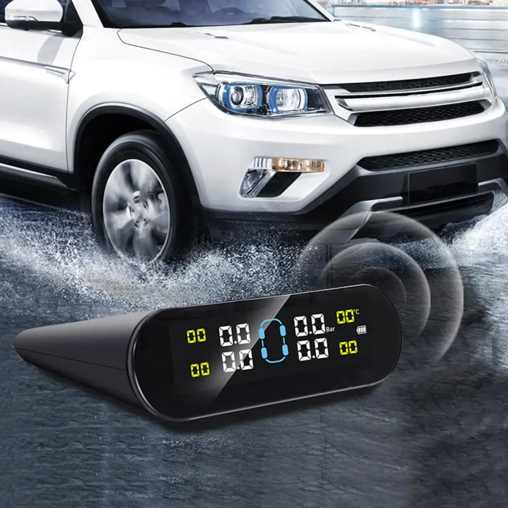 

Wireless TPMS Low Consumption Car TPMS Compact Real-time Monitoring Powerful Digital Display Tire Pressure Monitoring System