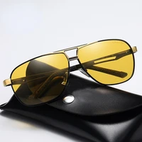 mens driving chameleon glasses for day and night dual use male color change lens night vision polarized photochromic sunglasses