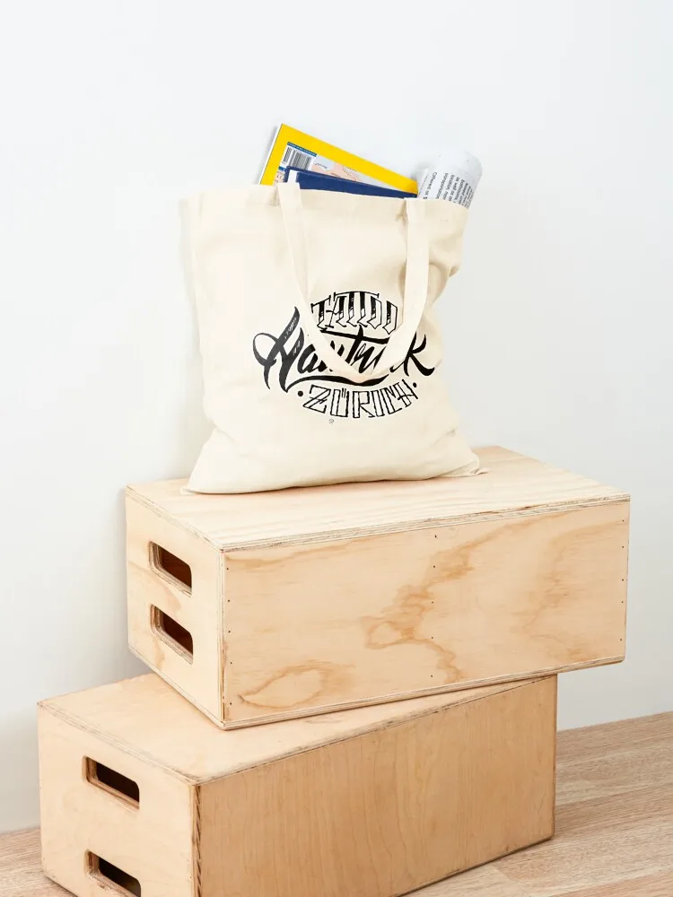 Hautrock логотип бренда эта название большая сумка холщовая тканевая женская