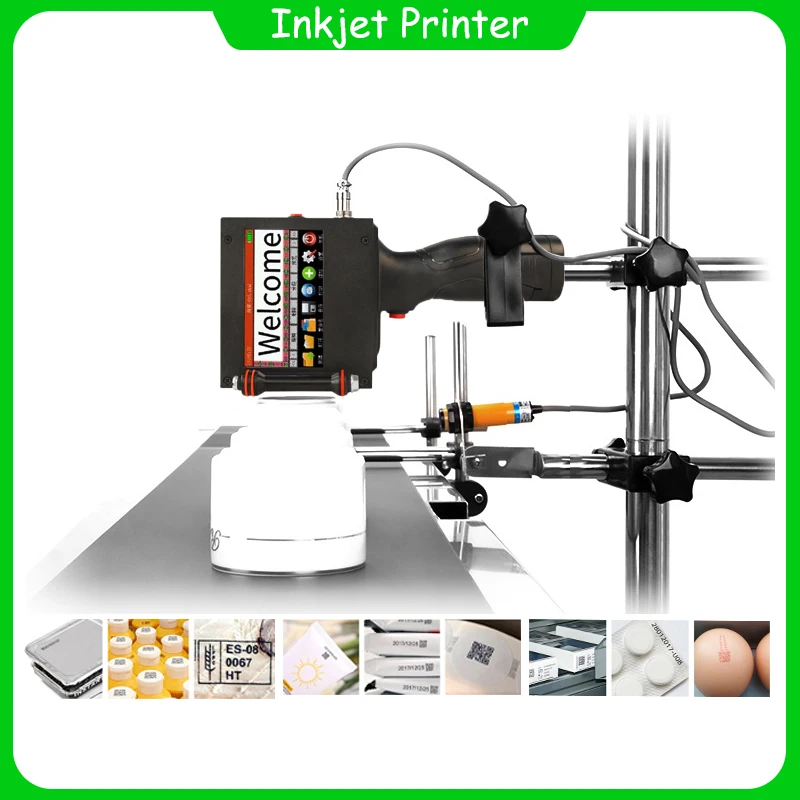

Handheld Inkjet Printer Online Printers 2 in 1 Printer Machine For Small Business QR Code Barcode Date Number Logo 50.8mm