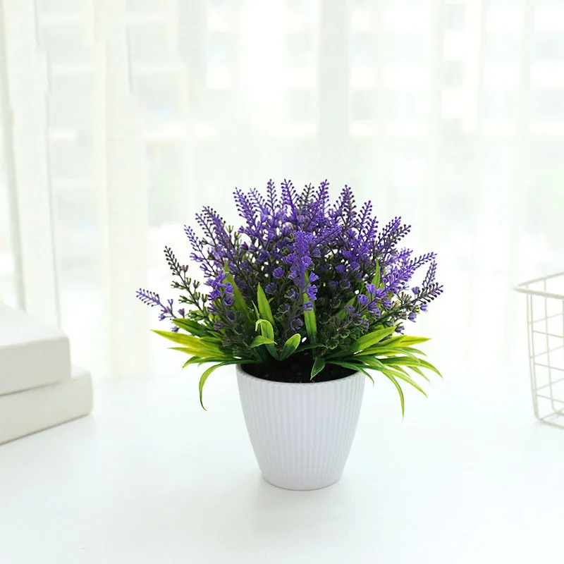 

Simulation Green Plant Wheat Ear Potted Indoor Small Ornaments Artificial Flower Bonsai Interior Decoration Simulation Plant