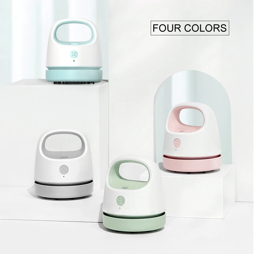 

Desktop Vacuum Cleaner Confetti Pet Hair Removal Dust Collector for PC Keyboard