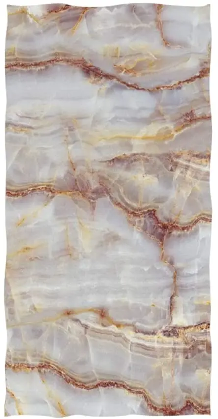 

Face Towel Nature Brown Marble Hand Towel Yoga Gym Cotton Face Spa Towels Absorbent Multipurpose for Bathroom Kitchen Hotel Home