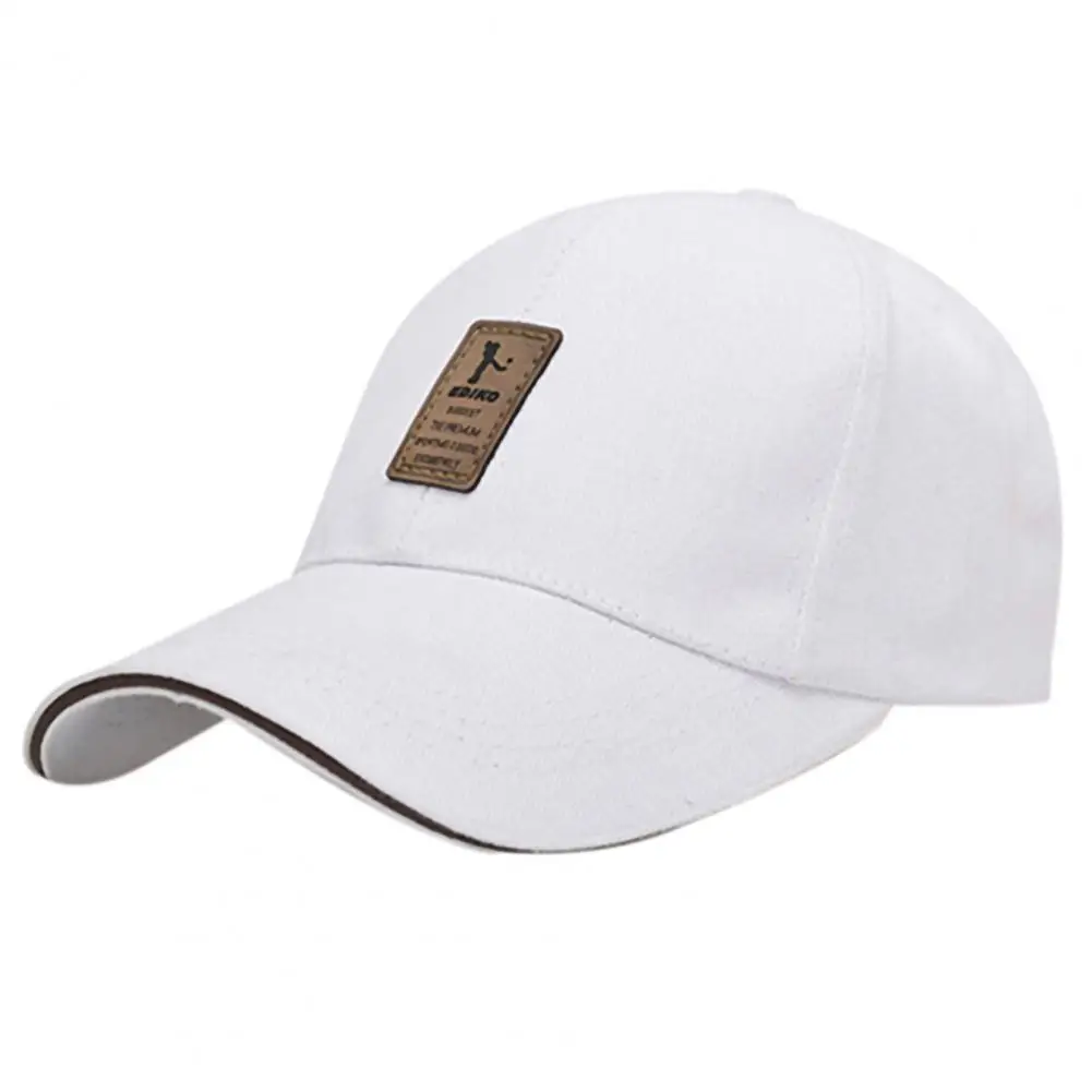 

Baseball Cap Anti UV Adjustable Cotton Men Summer Outdoor Sun Hat for Sports
