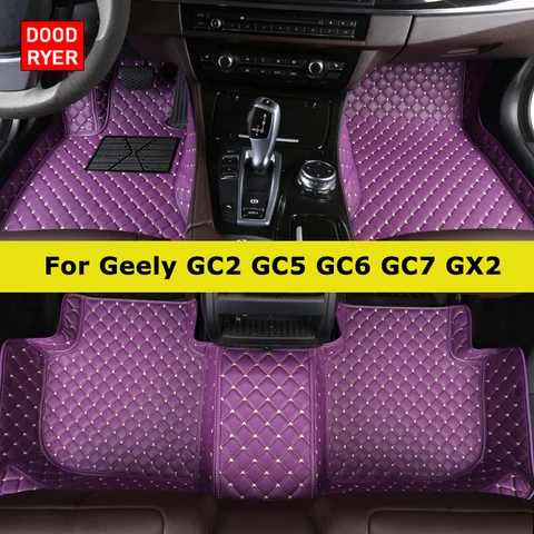Автомобильные коврики DOODRYER на заказ для Geely GC2 GC5 GC6 GC7 GX2, автомобильные ковры, аксессуары для ног