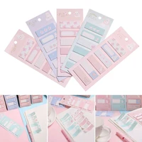 office school supplies kawaii adhesive masking paper sticker memo pad planner stickers sticky notes