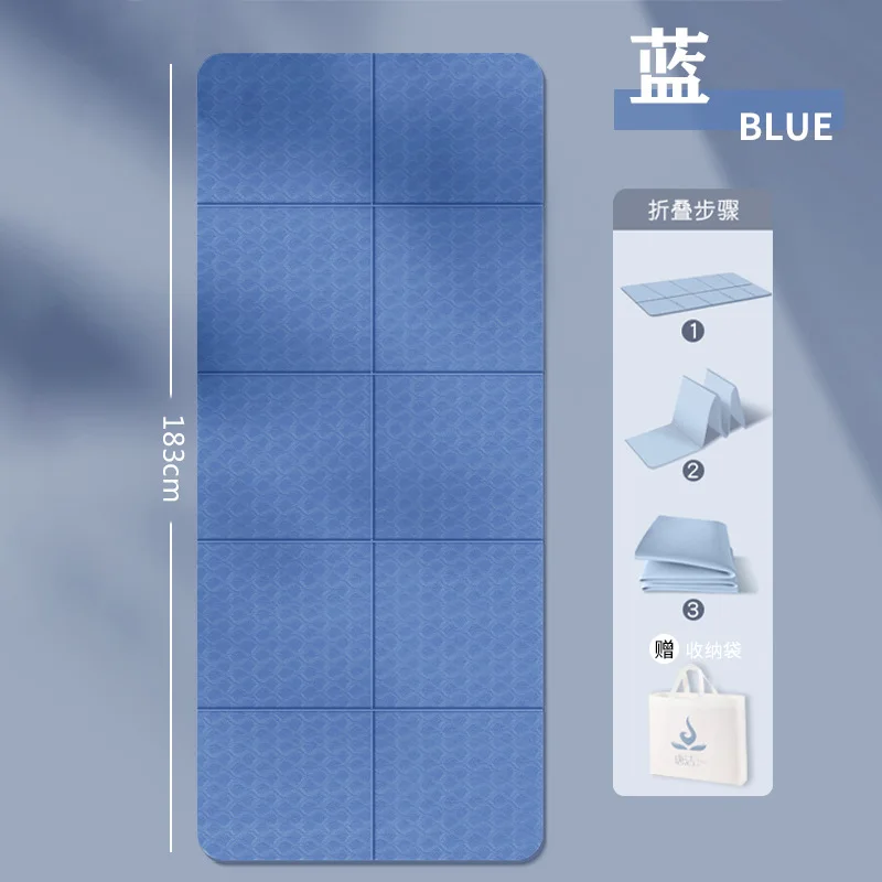 Складные утолщенные Нескользящие напольные коврики для фитнеса улицы детский