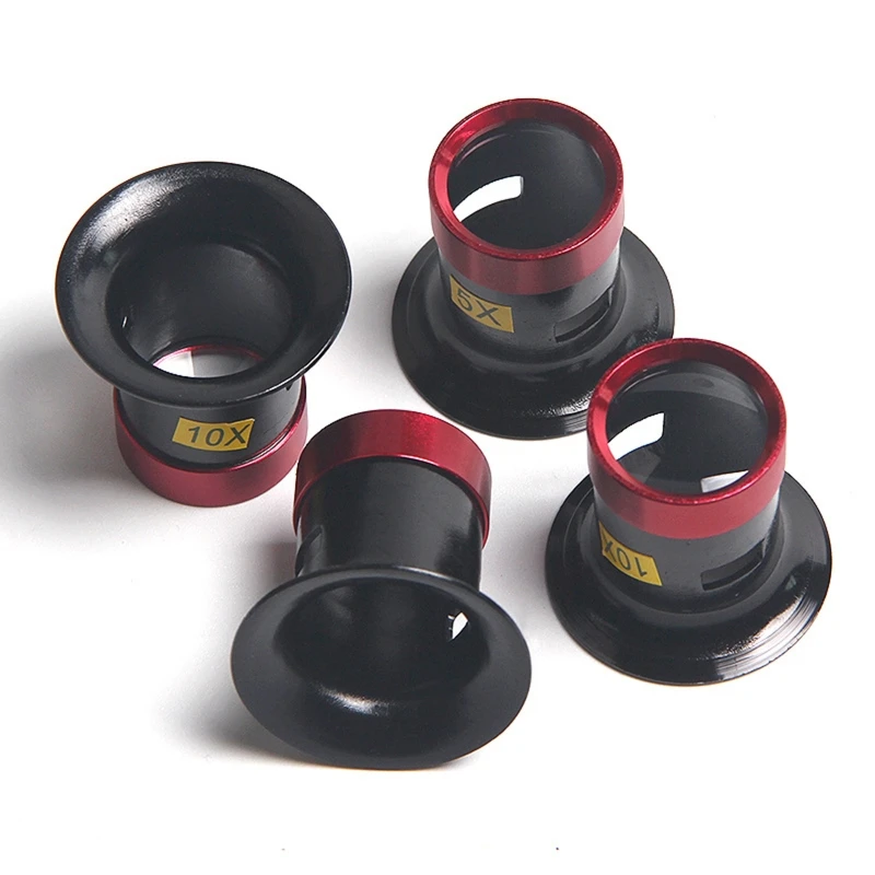 Ювелирная лупа-петля увеличительное стекло для часовщиков ремонт глазной лупы