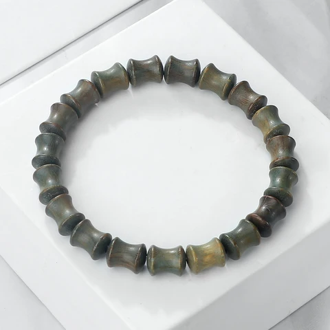 Релиатонни бамбуковый браслет чёрный