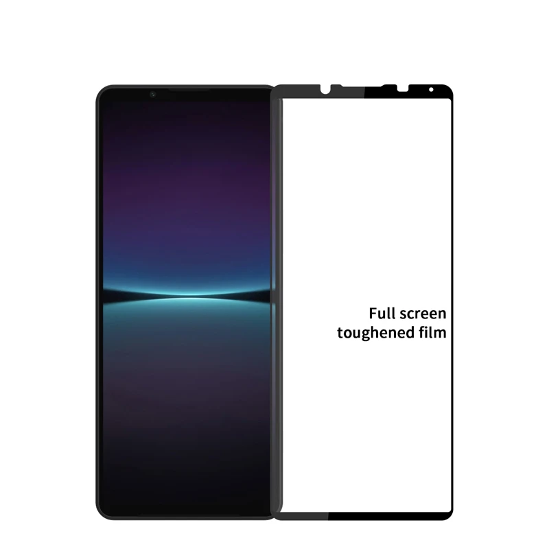 

Full Cover High Definition Tempered Protector Glass For Sony Xperia 5 IV 5 III 5 II 1 V 1 IV 1 III 1 II Screen Protective Film