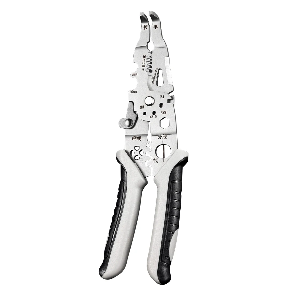 Профессиональные многофункциональные плоскогубцы для зачистки проводов