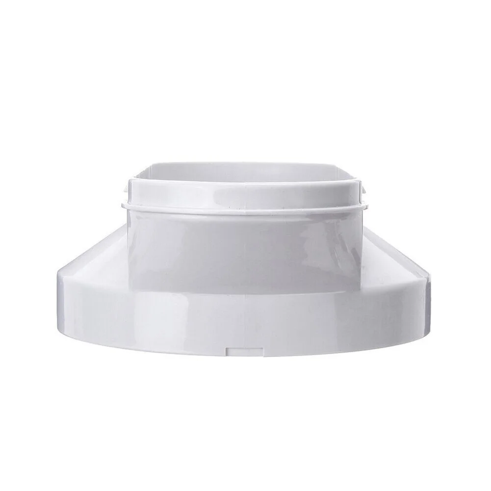 

19*8*5.5cm 1pc Adaptor DIA 13cm Joint PVC White Exhaust Hose 100% Brand New Accessories Mobile Air Conditioning