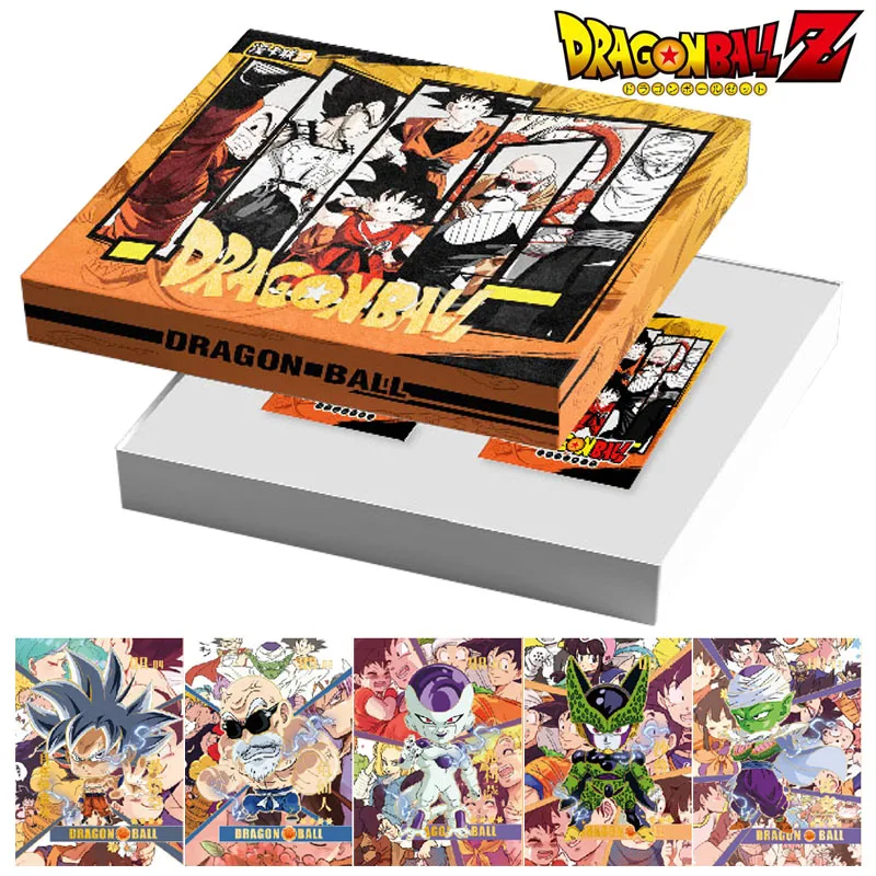

Dragon Ball Anniversary Edition Collection Cards Booster Box Son Goku Rare Anime Peripheral Toys Family Children Birthday Gifts