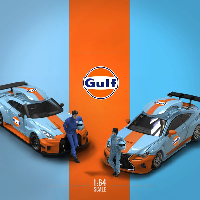

Die Casting 1:64 Scale GT-R R35 RCF Gulf Nissan Lexus Alloy Simulation Car Model Collection Ornament Children's Toy Souvenirs