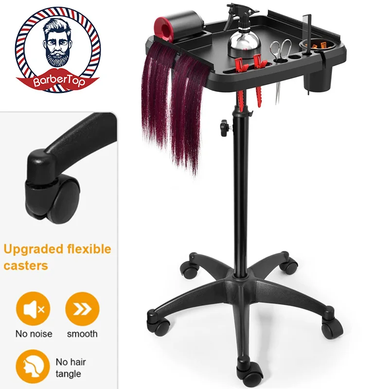Ing Storage Station Table With Wheeled Cart Rolling Tool Tray