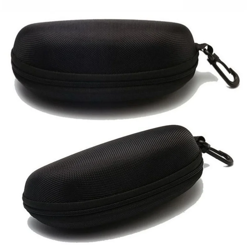 

Портативный жесткий чехол для солнцезащитных очков на молнии, коробка для очков с пластиковым крючком, дорожный футляр для очков, чехол для солнцезащитных очков, автомобильный чехол для домашнего использования