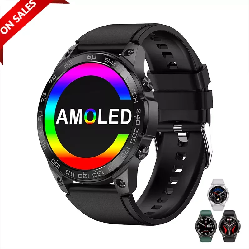

DM50 Smart Watch Men Bluetooth Call Smartwatch IP68 Waterproof Sports Watches 14 Days Standby 1.43 Inch 466*466