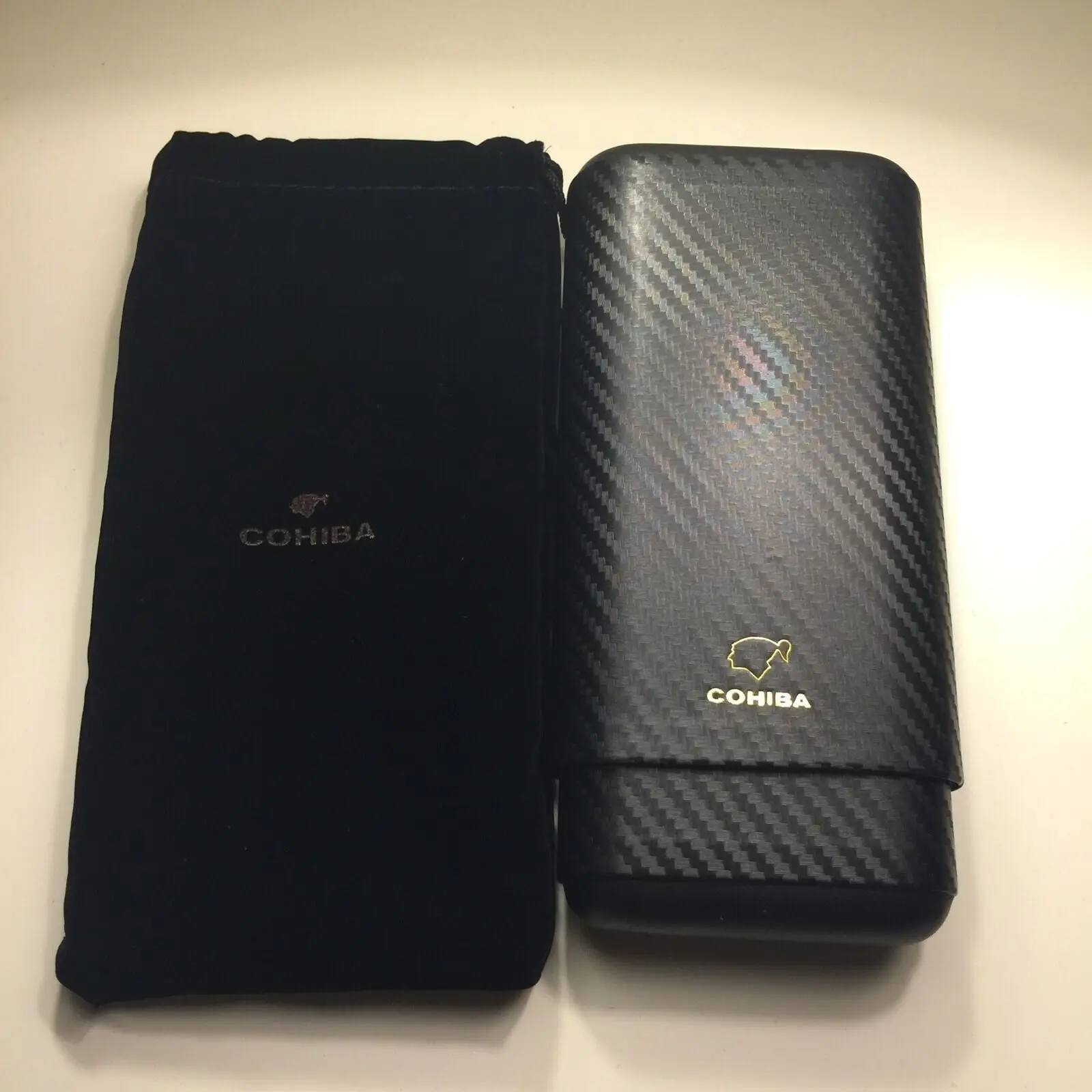 Портативный дорожный портсигар из кедра деревянный 3-трубный коробка для сигар