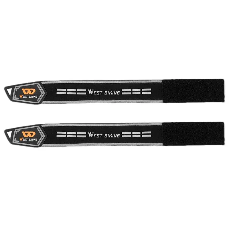Ремни для брюк езды на велосипеде 2 шт. регулируемые высокоэластичные ремни