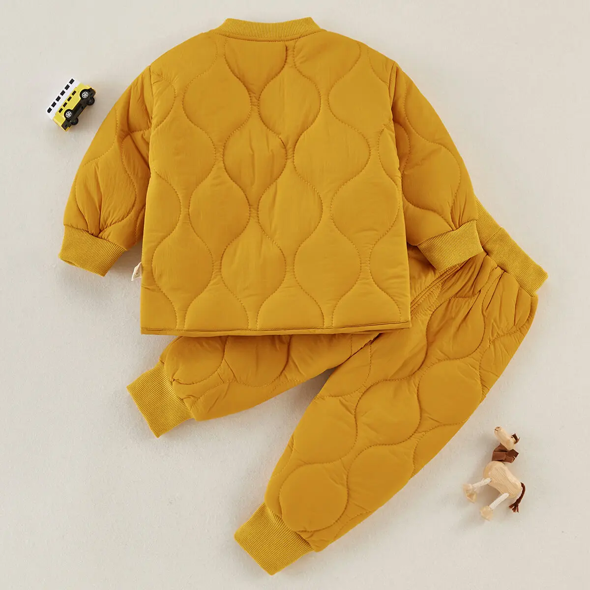 hibobi Baby Boys Girls Clothes Set Children Long Sleeve Jackets 2Pcs Coat Autumn Winter Kids Suit Outfits Toddler Kids Clothing