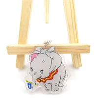 dumbo the flying elephant lovely key chain fashion key chain bag key chain jewelry key chain trinket key chain accessories