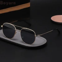 boyarn luxury brand design steampunk square sunglasses men punk metal round sun glasses women shades uv400 eyewear gafas de sol