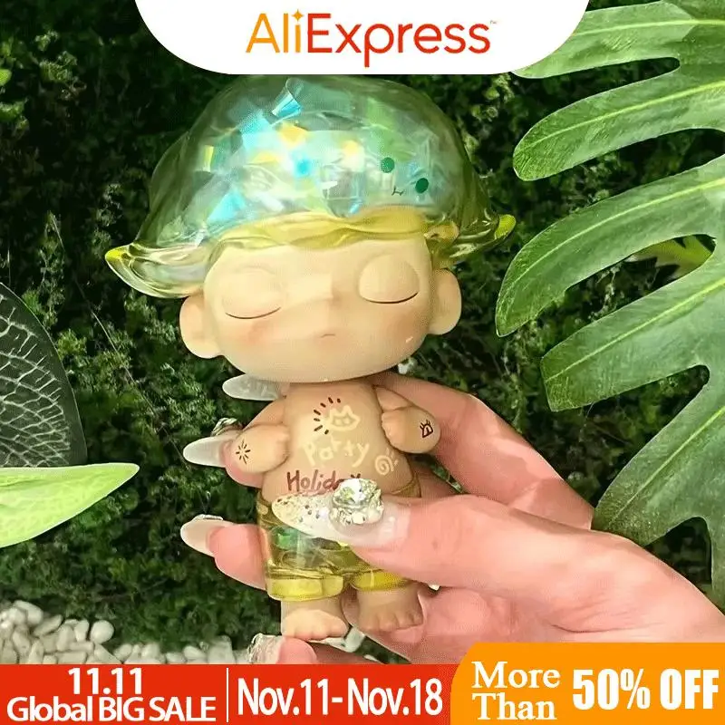 In Stock Dimoo Thailand Exhibition Limited Edition Coconut Model Modification Remastered Version Tabletop Decoration Toys Gifts