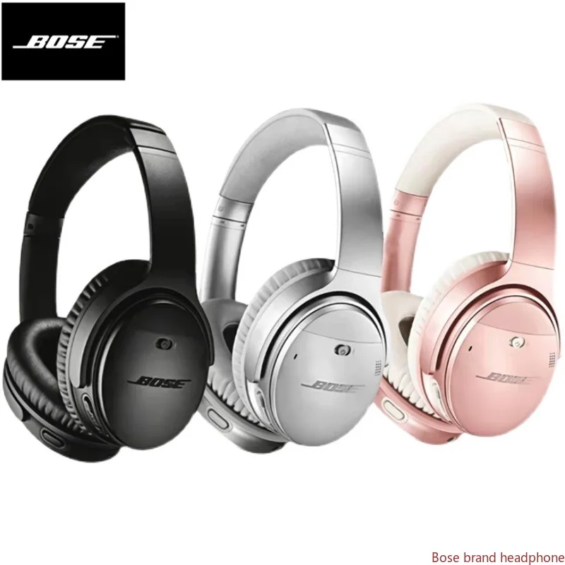 

Bose QuietComfort 35 II QC35 ANC Noise Cancelling Head Mounted Wireless Bluetooth Headphone Bass Head Mounted Headset With Mic