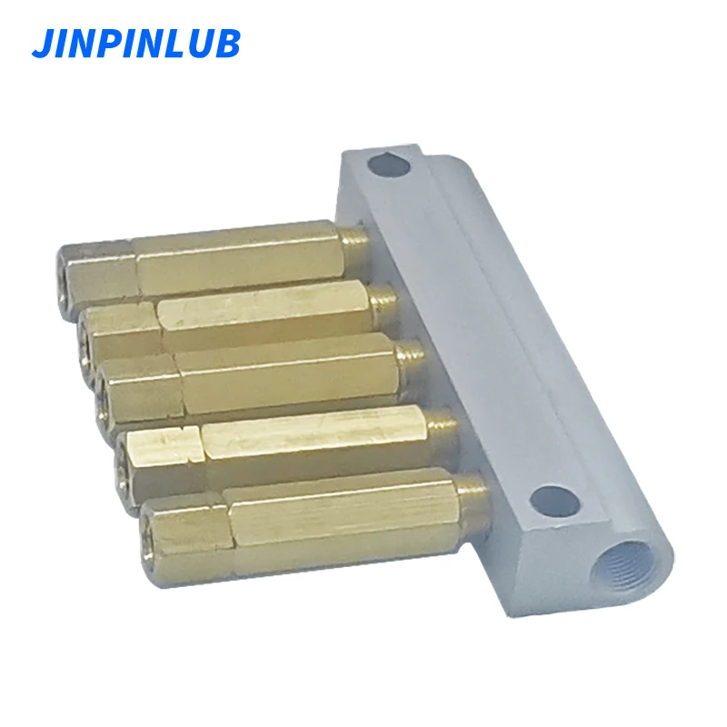 

JINPINLUB MGK-5 розетки Быстрое подключение Количественный объемный дозирующий клапан для однолинейной системы смазки