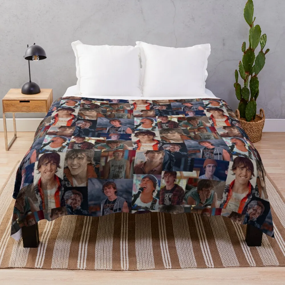 

Luke jatp collageThrow Blanket fleece bkanket decorative blanket