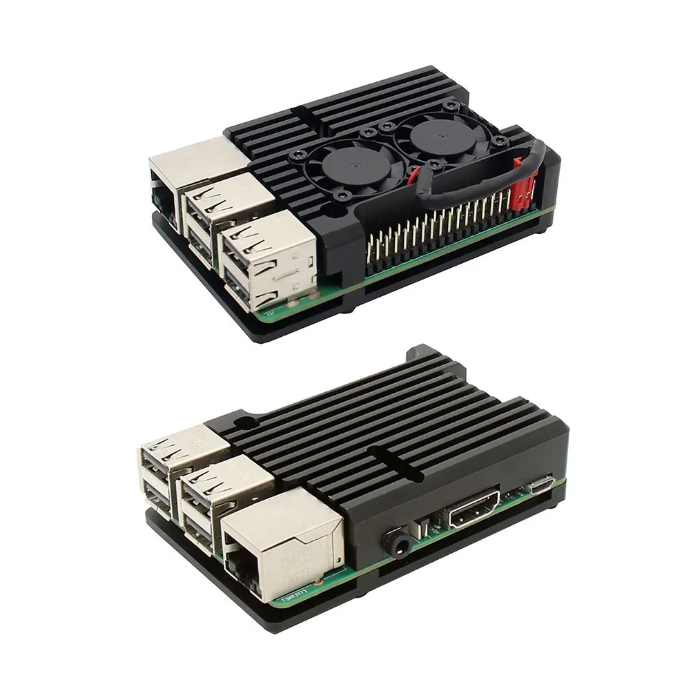 Алюминиевый металлический чехол для Raspberry Pi 3 телефона алюминиевый с двойным