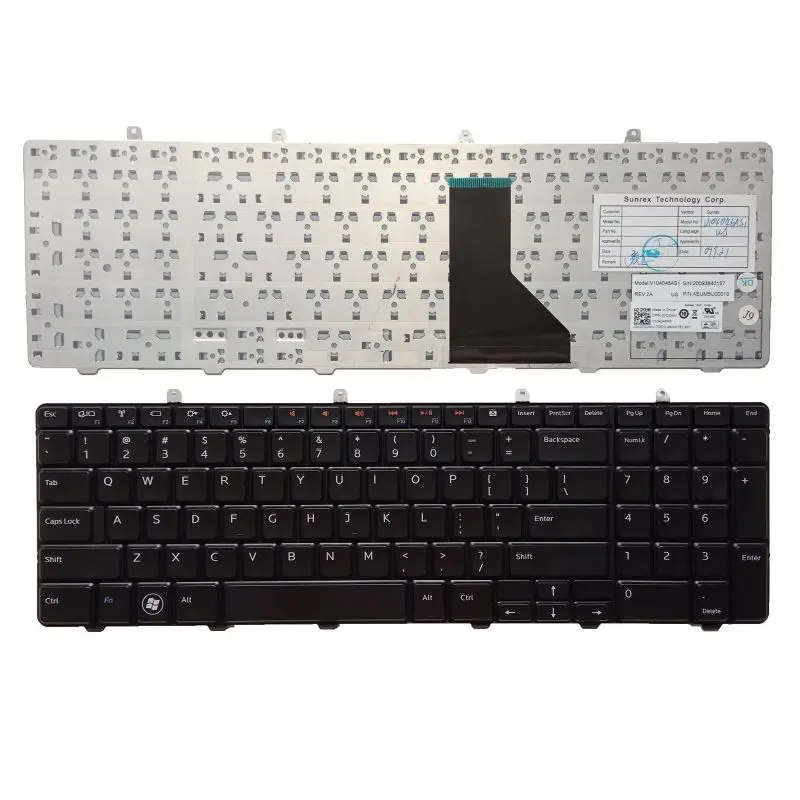 

NEW Genuine Dell Inspiron 1764 US ENGLISH Laptop Keyboard - 0F96GK