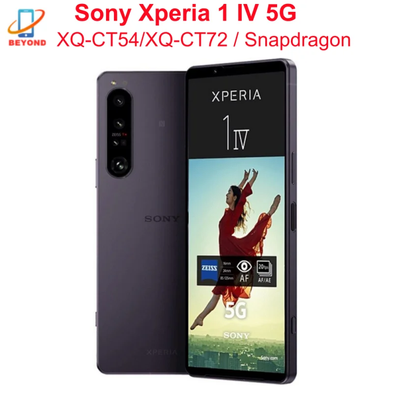 

Смартфон Sony Xperia 1IV, телефон с экраном 256 дюйма, Восьмиядерный процессор Snapdragon, ОЗУ 12 Гб, ПЗУ 512/6,5 ГБ