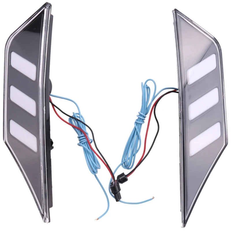 

Для Honda Civic 10 поколения 2016-2020 годов, фонарь поворота, боковой корпус, брызговик, желтый/белый цвет, дневные ходовые огни