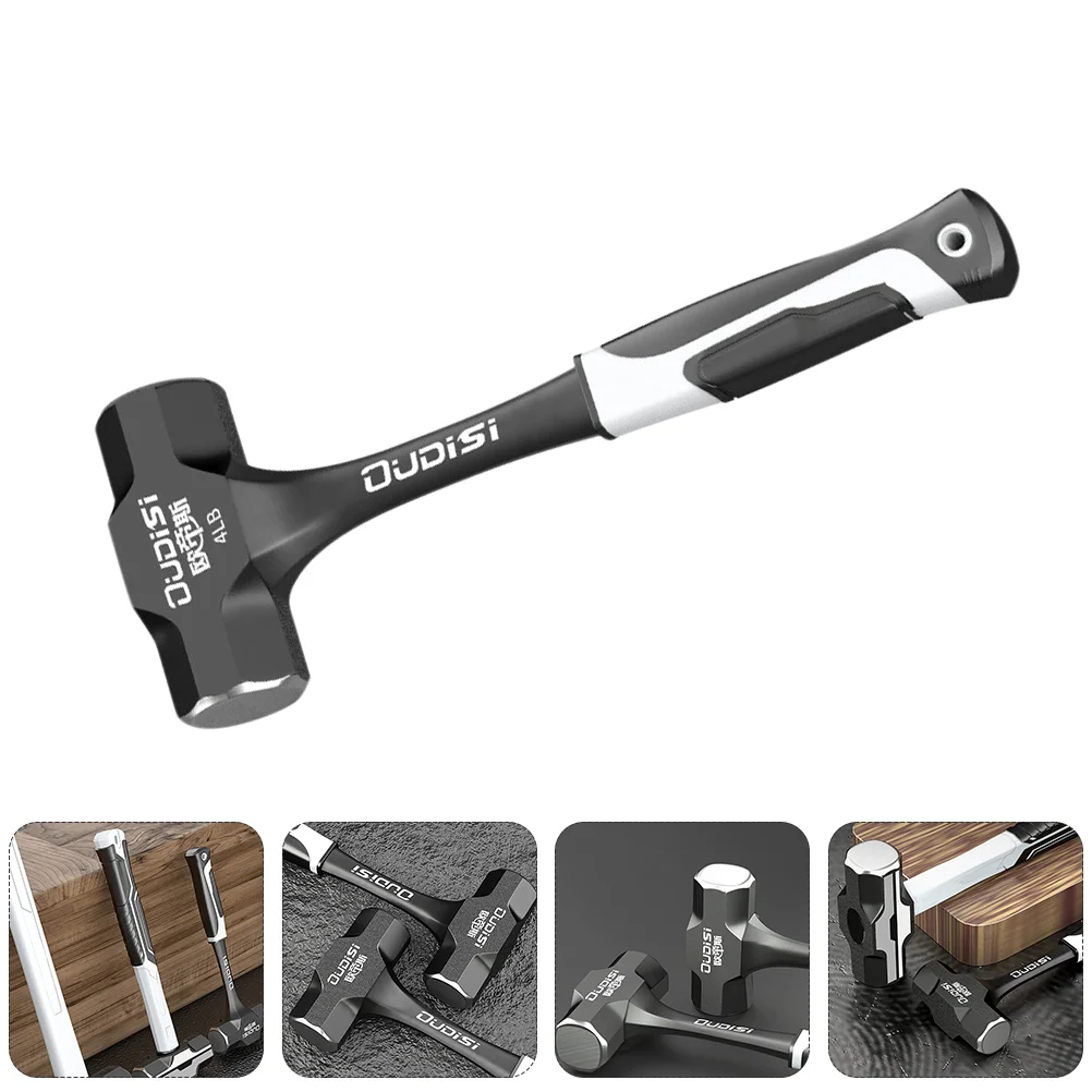 

1 Pc Octagonal Hammer Wall Smashing Multi-functional Tool 2lb Carbon Steel Hammer