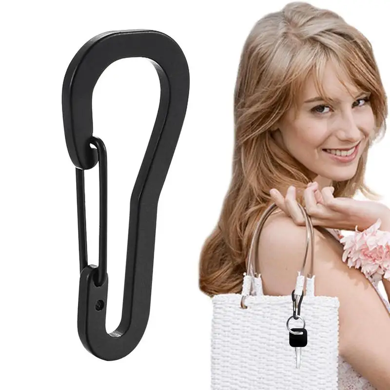 

Carabiner Clip Carabiner Locking Clips Portable Screw Locking Carabiner Clip Hook For Fishing Backpack Camping Hiking