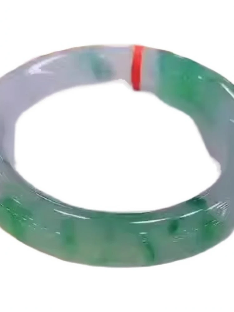 Zhou Z Dafu Myanmar Mine Timber Натуральный лед Плавающий зеленый цветок Изумрудный