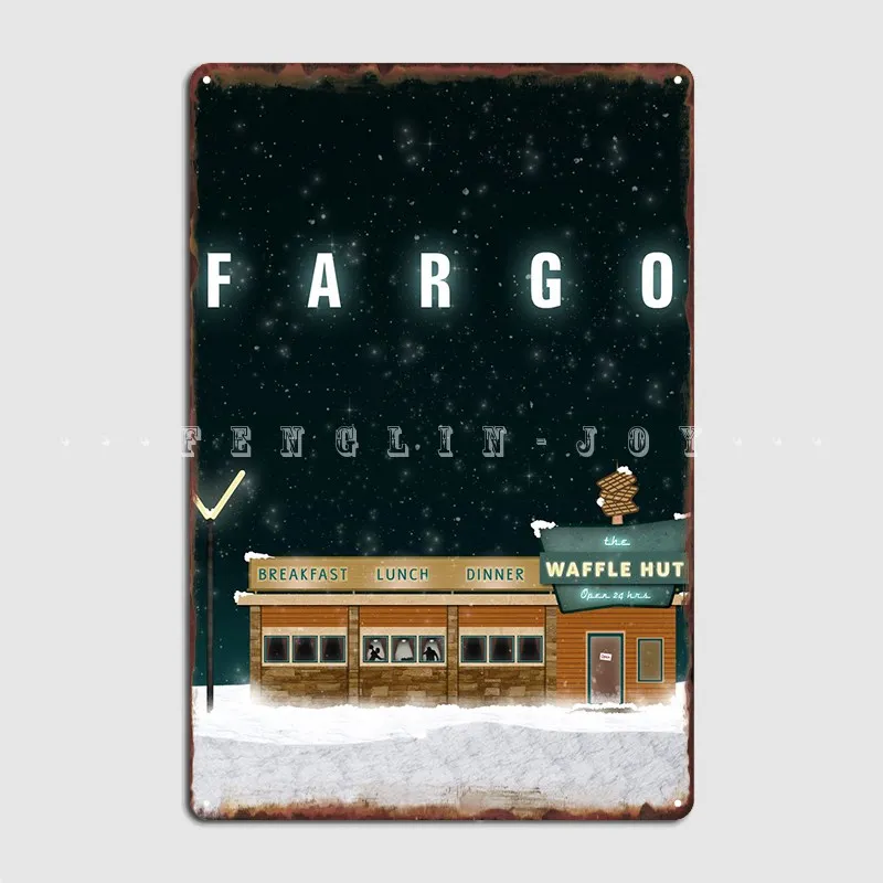 

Fargo металлические вывески, паб, гараж, кинотеатр, гараж, печать оловянного знака, плакат