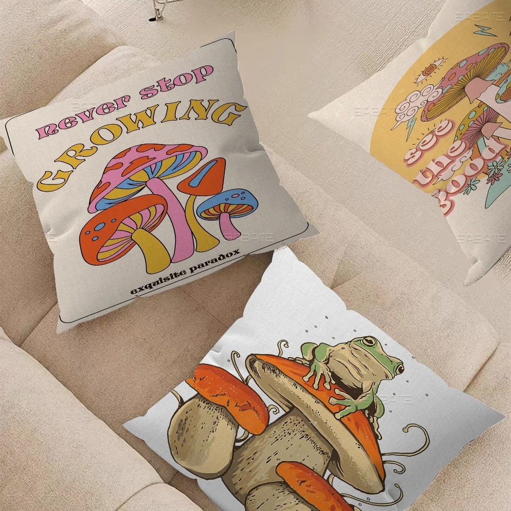 Ты точно забавный грибной наволочка дизайн наволочки декор для подушки