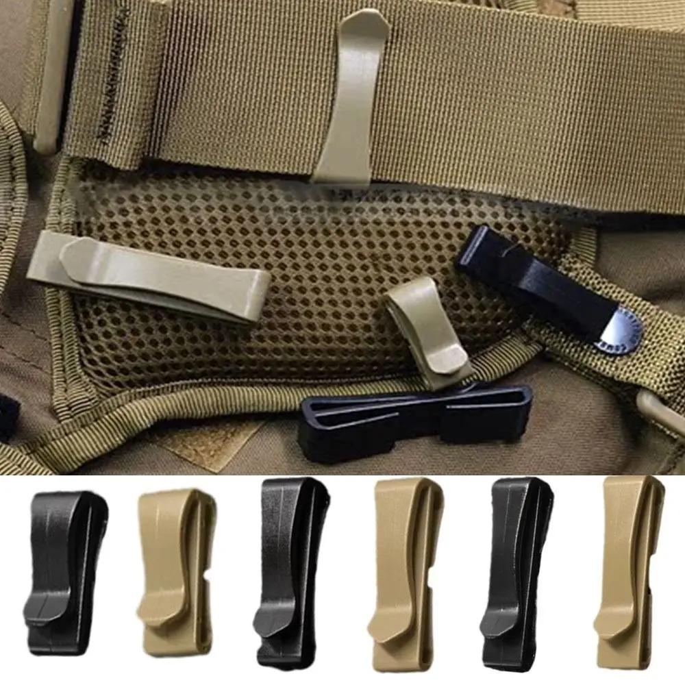 

2 Colors Molle Webbing Buckle Hot Plastic 3 Sizes Adjust Keeper Camping Hiking Outdoor Tool