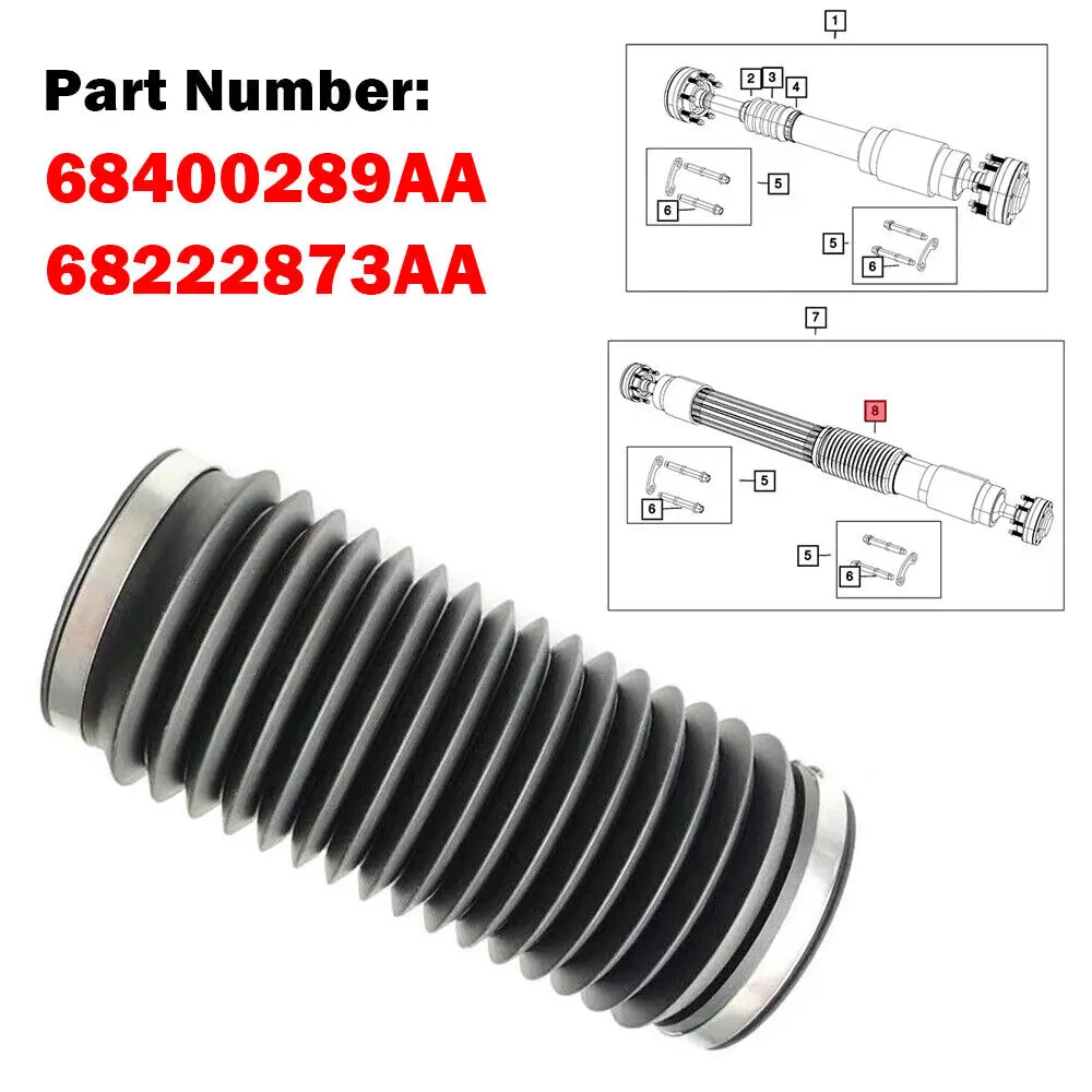 

Для Jeep Wrangler 2013-2024 Ram 1500 2009-2017 гг. 68400289 АА 68222873 AA 1 шт. комплект крышек багажника заднего приводного вала, автомобильные аксессуары