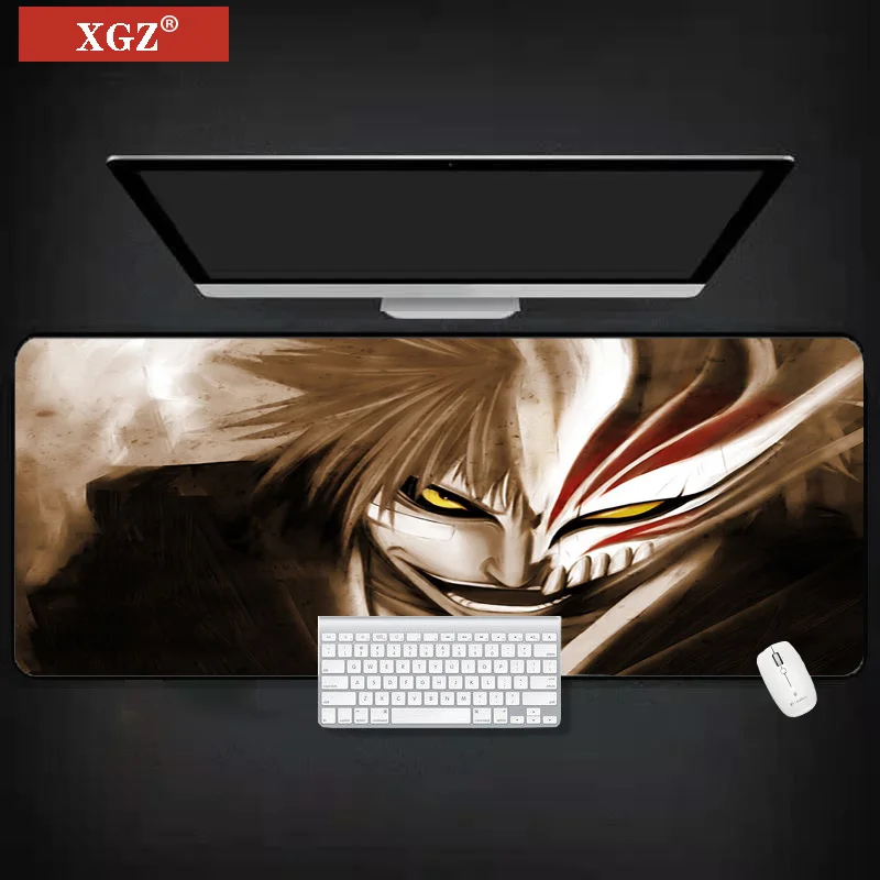 Купи Anime Demon Killer Kimetsu No Yaiba Big Game Mouse Pad Computer Mouse Pad Lock Edge Keyboard Table Carpet Player Peripherals pc за 368 рублей в магазине AliExpress