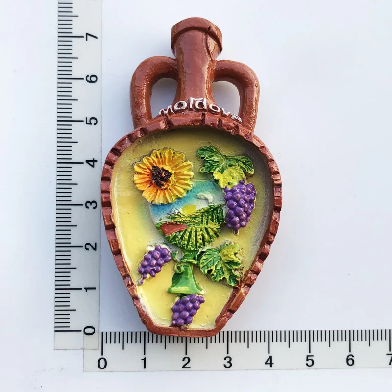 

3D магниты на холодильник "Европа, Молдова"