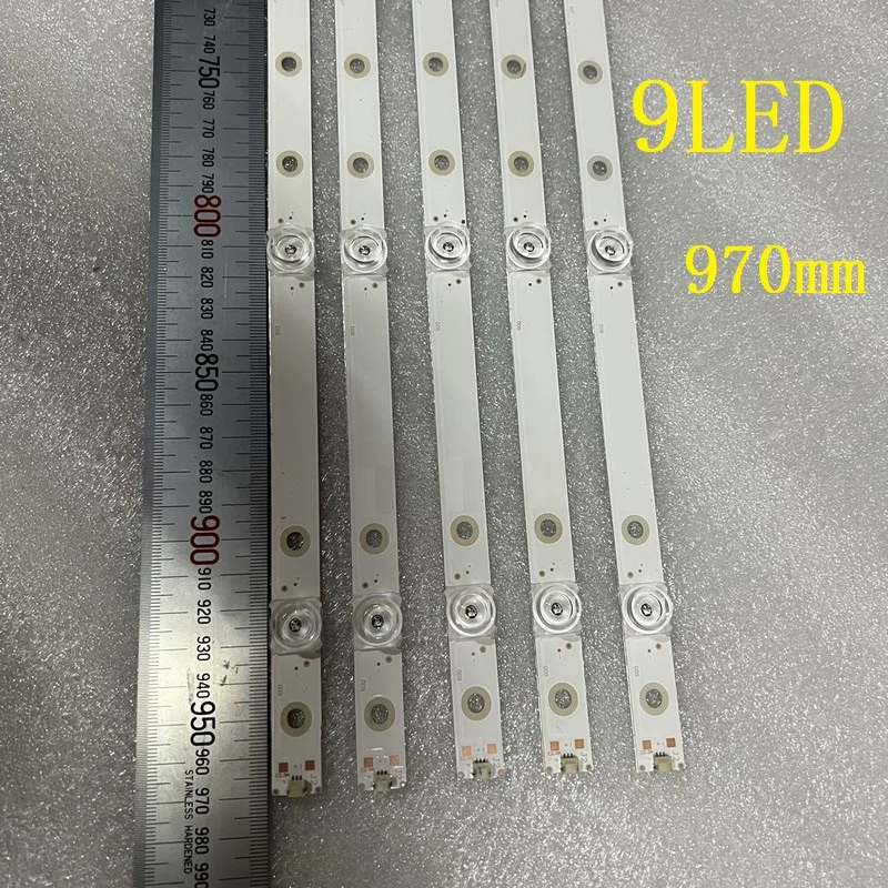 Фото Светодиодная лента для подсветки 50PUS7805 50PUS7304/12 50PUS7504 50PUS6704 50PUS6754 50PUS7354 LB GM3030 GJ0D22505X9AMB2 2 J 1 T S, 9 светодиодный одов №4