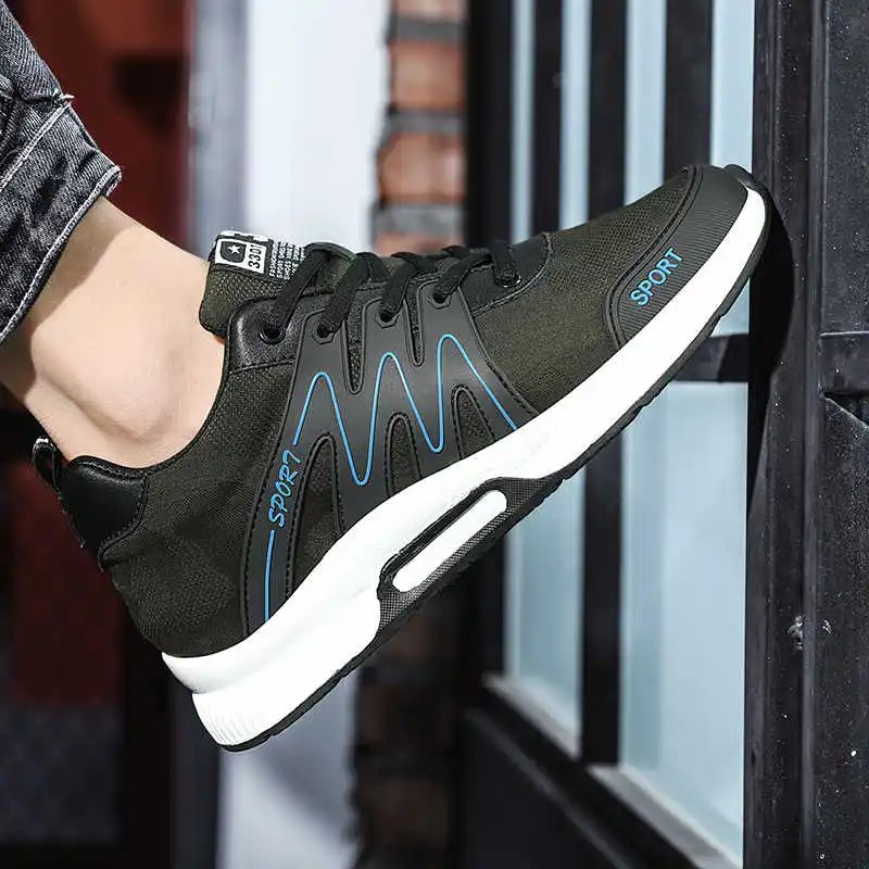 

Кроссовки мужские для тенниса, повседневная спортивная обувь, белый цвет, размер 6, 5